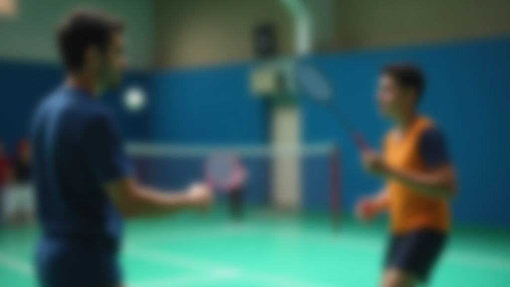 مدرب يشرح تقنية السماش لمجموعة من لاعبي الشباب